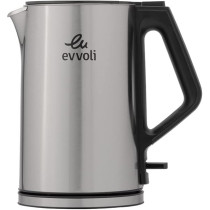 Evvoli Stainless Steel Electric Kettle With Fast Boiling Feature, Smart Power Off Technology, 1.5 L, 2200 W, EVKA-KE15MS, Silver