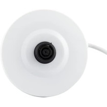 Evvoli Concealed Coil Electric Kettle With BPA Free Plastic And Removable Filter 1.7 Liters 2200W, White, EVKA-KE17LW