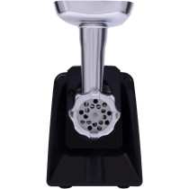 Evvoli Meat Grinder, Meat Mincer And Sausage, Reverse Function, Stainless Steel Body, 1300W, Black And Silver, EVKA-MG1300B