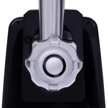 Evvoli Meat Grinder, Meat Mincer And Sausage, Reverse Function, Stainless Steel Body, 1300W, Black And Silver, EVKA-MG1300B