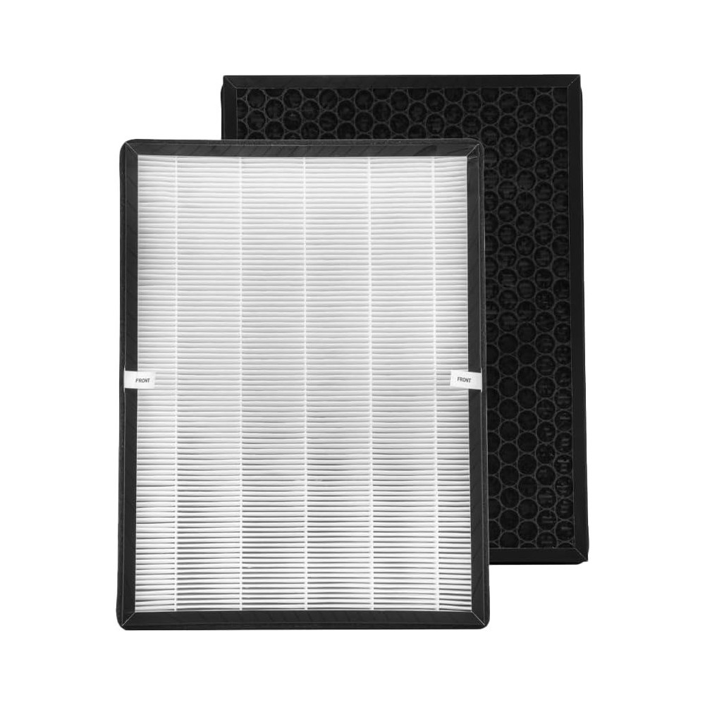Evvoli Replacement Hepa Filter For Air Purifier Filter 24 White