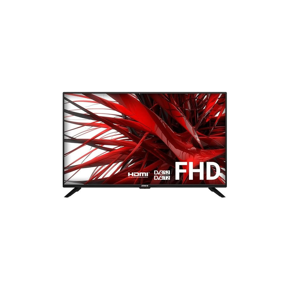 Star-X 43 Inch Full HD LED Standard TV With Built In Receiver, 43LF530V, Black
