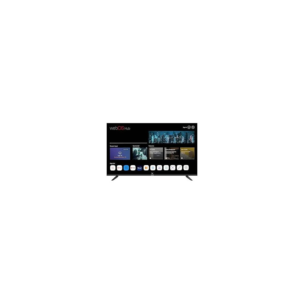 Star-X 75 Inch LED 4K UHD Smart WebOS HUb TV Dolby Audio With Built In Receiver, 75UH680OS, Black