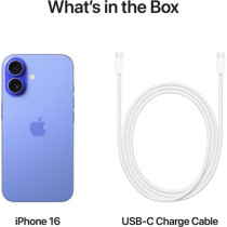 Apple iPhone 16 5G (128 GB, Ultramarine, 6.1 Inches Display) UAE Version, 1 Year Apple Warranty