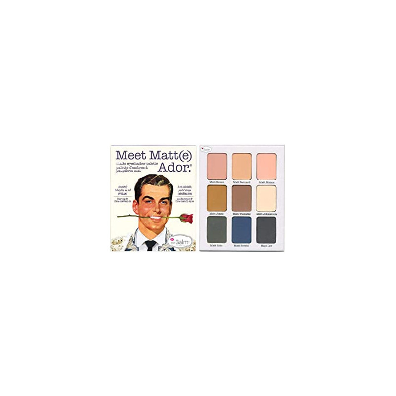Meet Matte Ador Eyeshadow Palette Multicolour