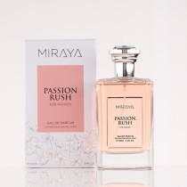 Miraya Passion Rush Eau De Parfum for Women, 100ml