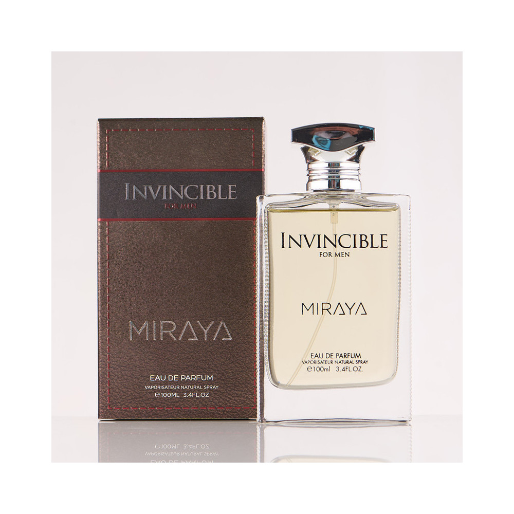 Miraya Invincible Eau De Parfum for Men, 100ml