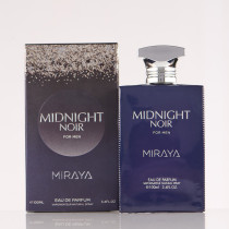 Miraya Midnight Noir Eau De Parfum for Men, 100ml