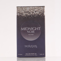 Miraya Midnight Noir Eau De Parfum for Men, 100ml