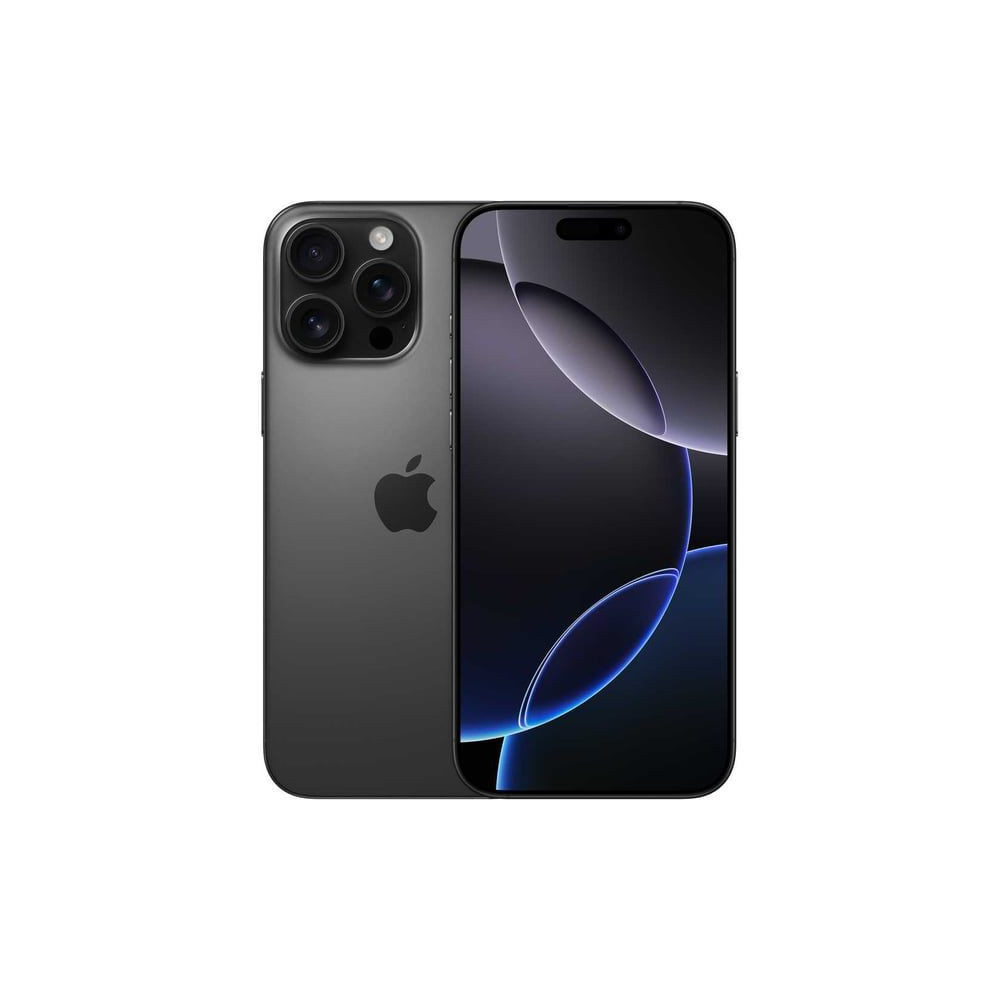 Apple iPhone 16 Pro Max 5G (1TB, Black Titanium, 6.9 Inch Super Retina XDR Display) UAE Version with 1 Year Apple Warranty
