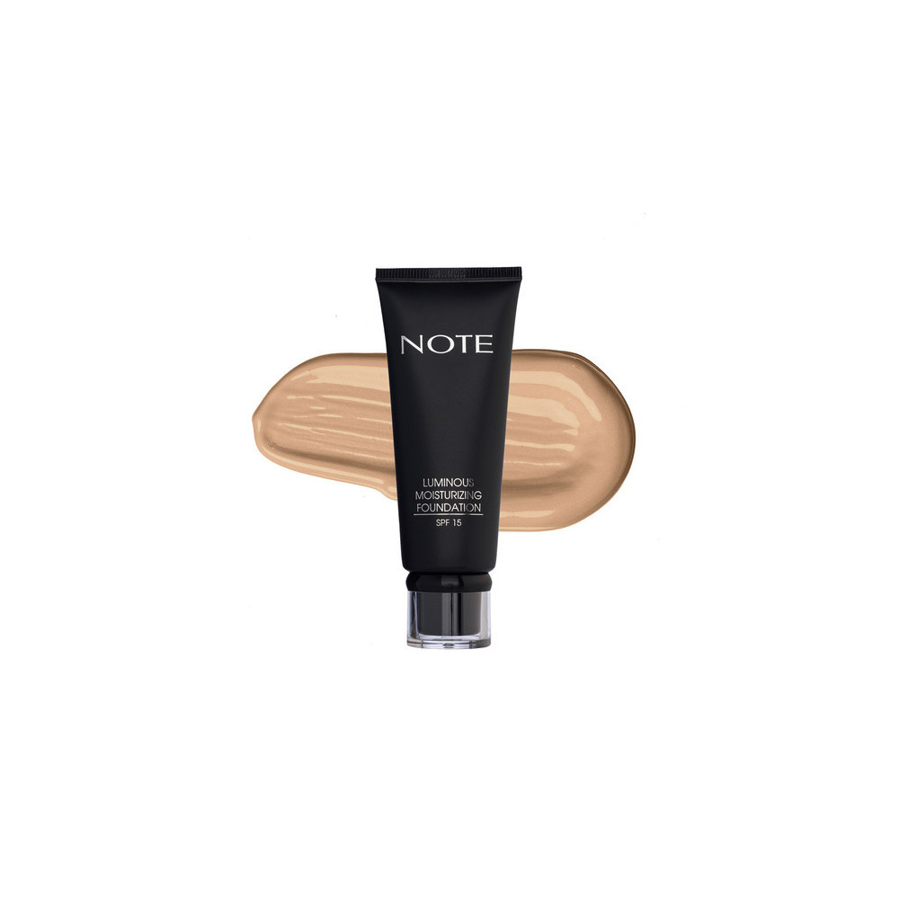 Note Luminous Moisturizing Foundation Tube, 07 Apricot