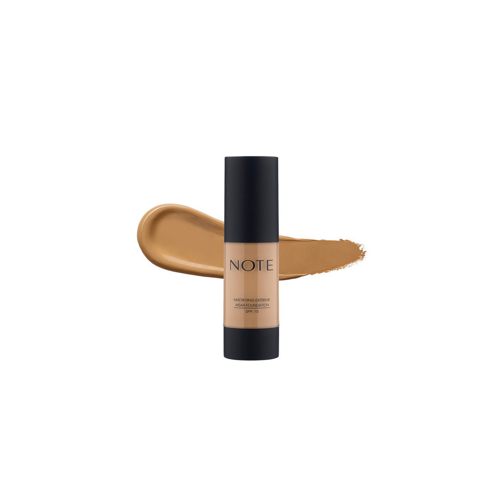 Note SPF 15 Mattifying Extreme Wear Foundation Pump, 04 Sand