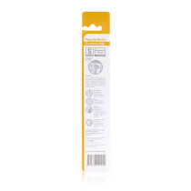Pearlie White Bpa Free Orthodontic Tooth Brush With Cover And Soft Bristes