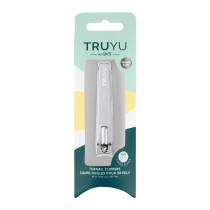Truyu Qvs Carbon Steel Toenail Clipper With Curved Blades And Fold Out Nail File