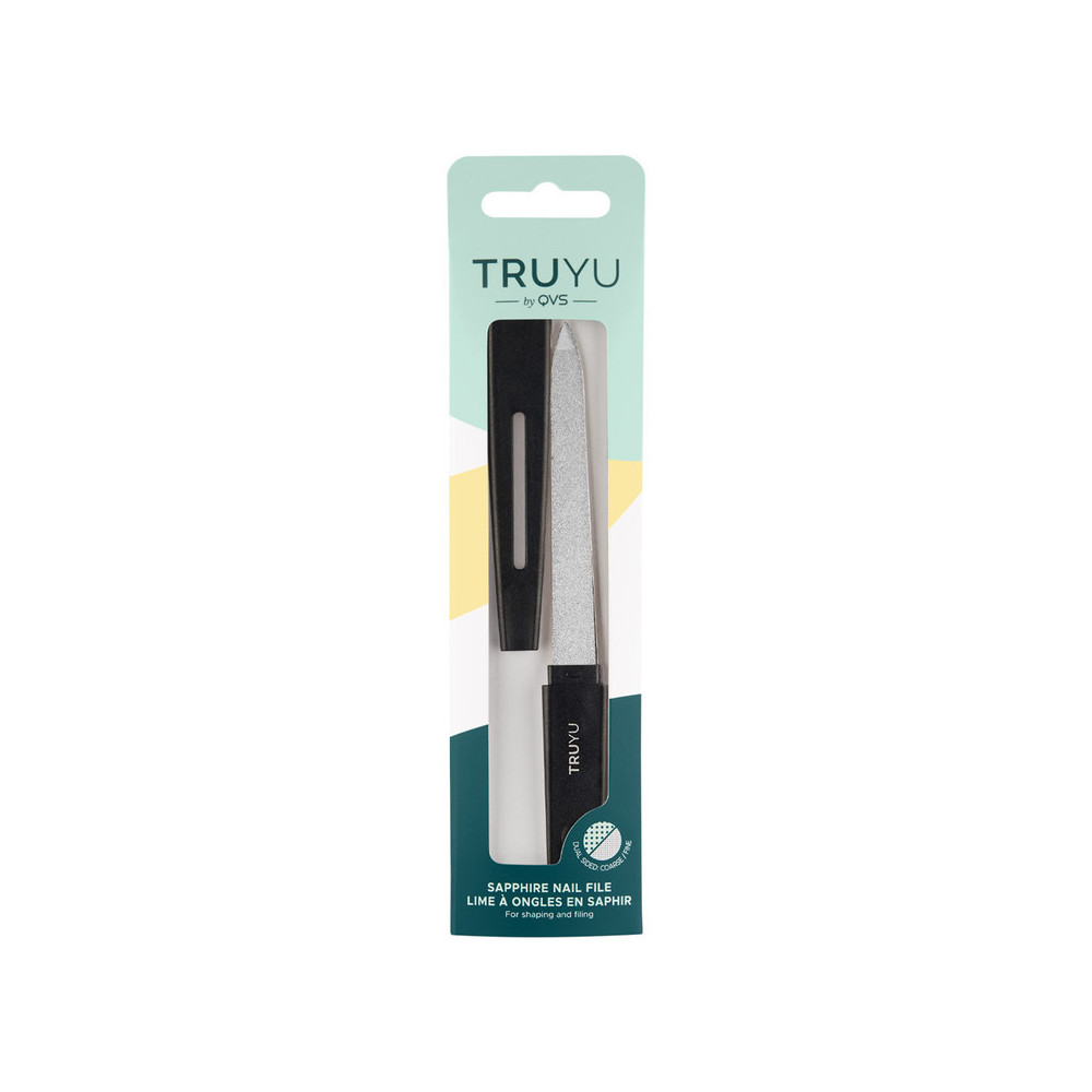 Truyu Qvs Sapphire Nail File For Shaping And Filing Nails, Pack Of 2