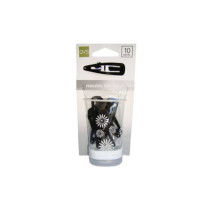 Truyu Qvs One Touch Reusable Hair Clips Black, Pack Of 10