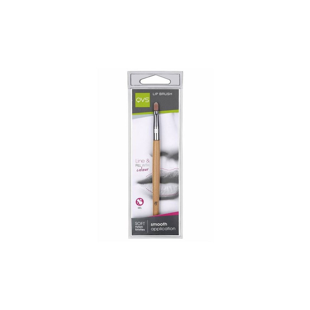 Truyu Qvs Smooth Application Lip Brush With Soft Nylon Bristles