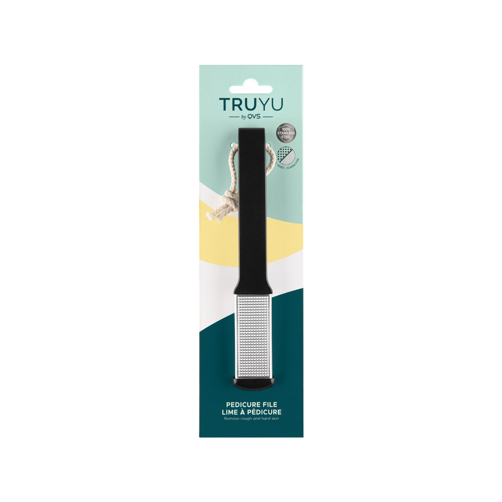 Truyu Qvs Stainless Steel Pedicure File Removes Rough And Hard Skin