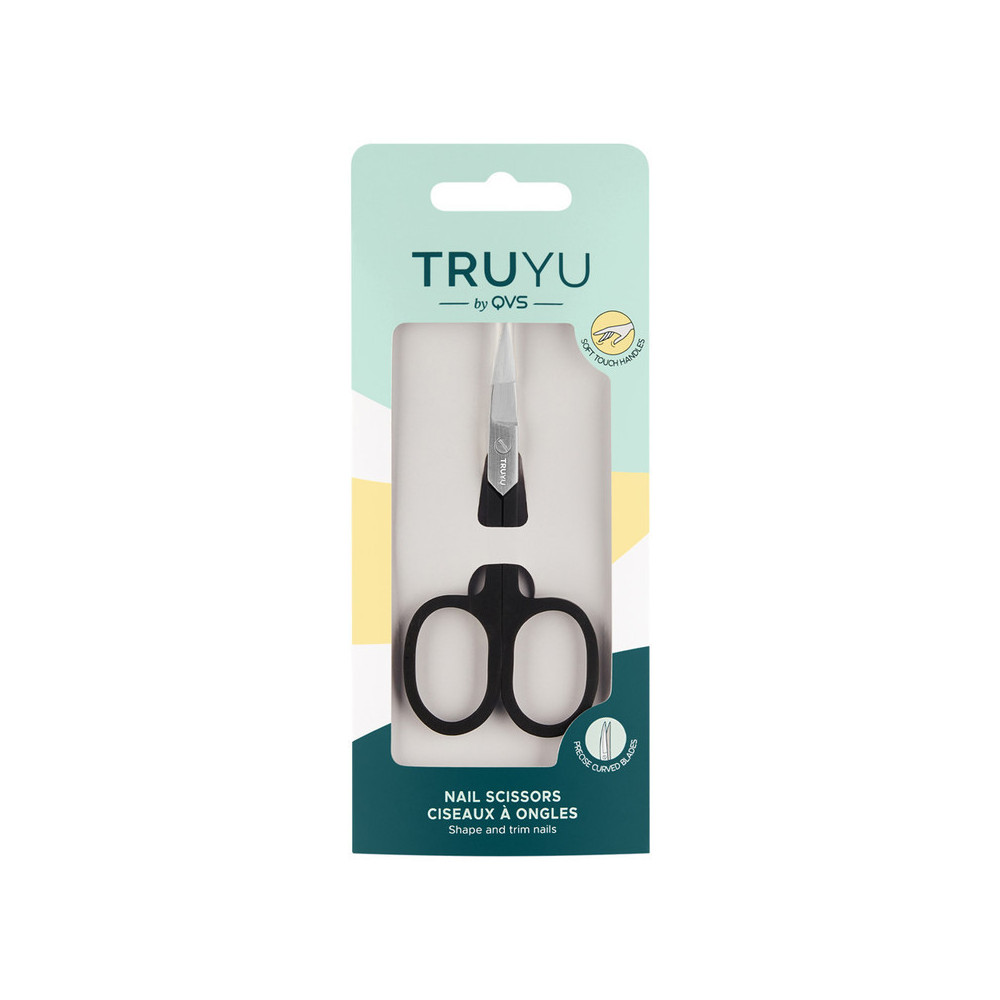 Truyu Qvs Tempo Nail Scissors With Precise Curved Blades
