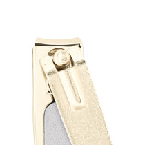 Truyu Qvs Gold Plated Nail Clipper With Curved blades