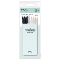 Truyu Qvs Cuticle and Nail Set With Super Shine Polish