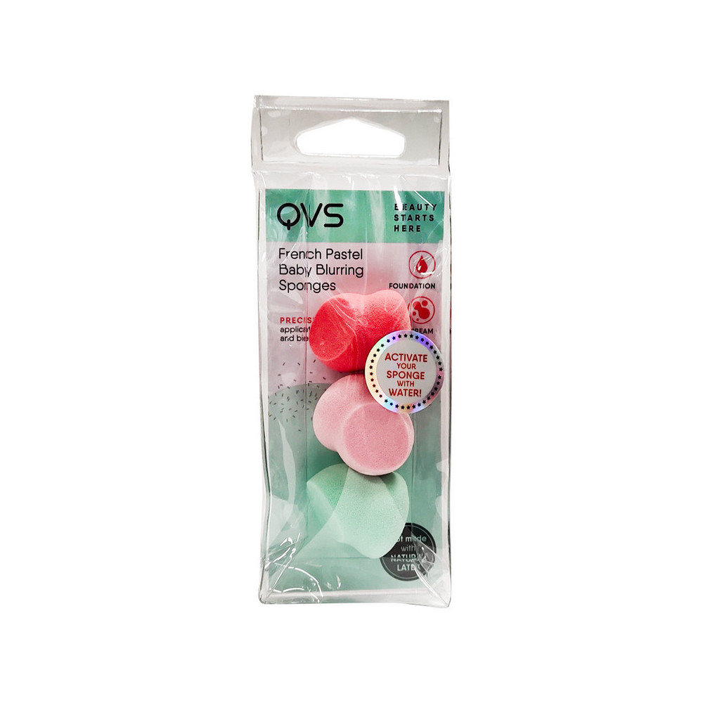 Truyu Qvs French Pastel Baby Blurring Sponges