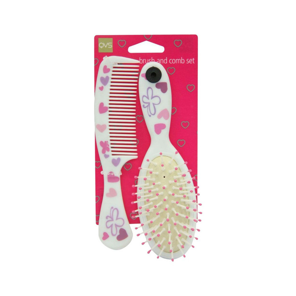 Truyu Qvs Kids Hair Brush And Comb Set