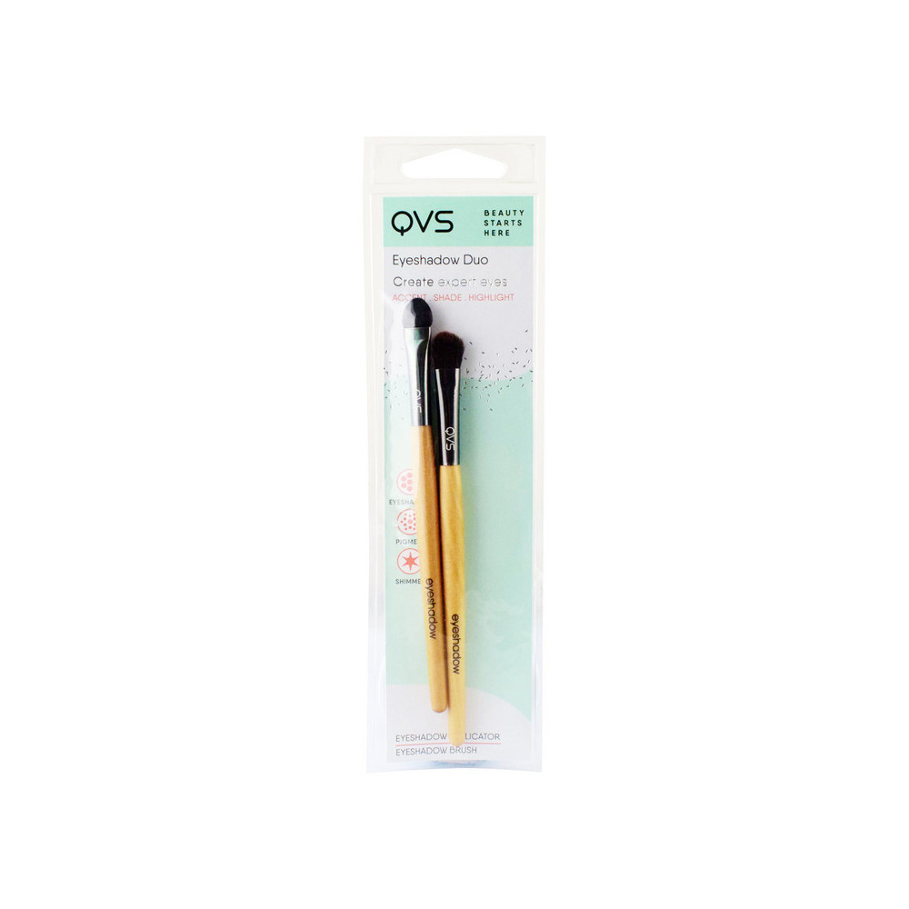 Truyu Qvs Eyeshadow duo Brush Set