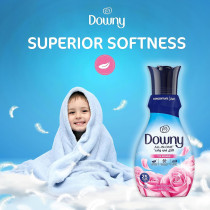 Downy Concentrate Fabric Softener, Floral Breeze, 1L Triple Pack