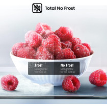 Hisense Rs670N4Wsu1 Side By Side Refrigerator With Water Dispenser, Inverter Compressor, No Frost Technology, Silver, 1 Year Warranty