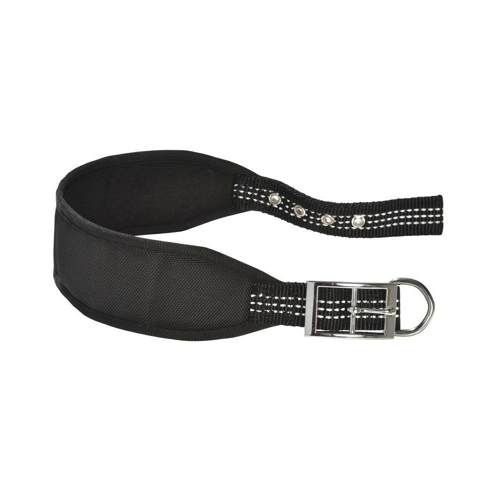 Bobby Levrier Oscar Dog Collar, Black, Large