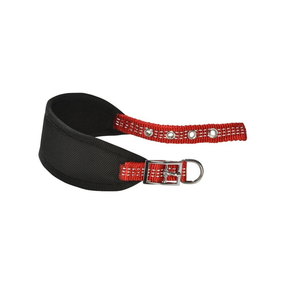 Bobby Levrier Oscar Dog Collar, Red, Large