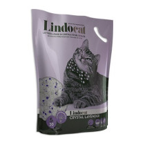 Lindocat Crystal Lavender Scent Silicagel Cat Litter, 5 Litre