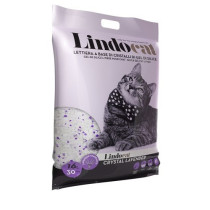 Lindocat Crystal Lavender Scent Silicagel Cat Litter, 16 Litre