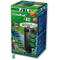 JBL CristalProfi i80 Greenline Aquarium Filter, Black