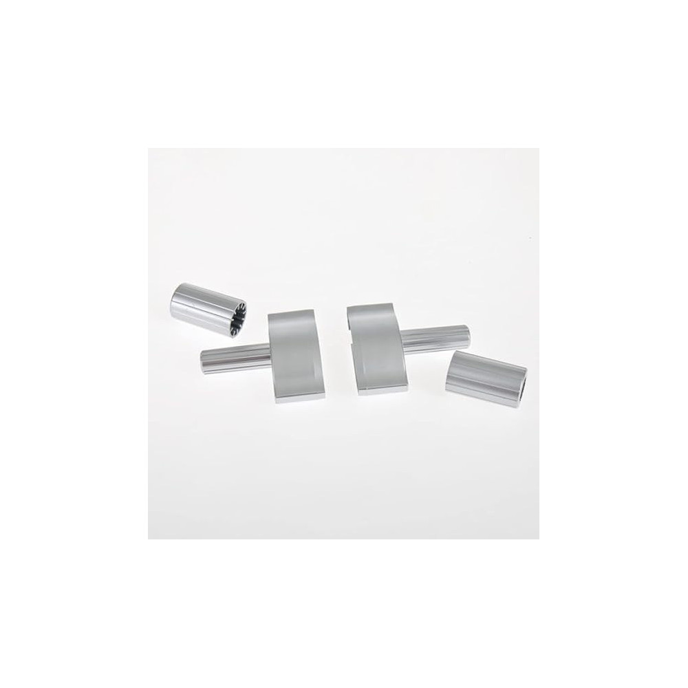 JBL LED Solar Effect Aquarium Endcap Set 25mm, Silver