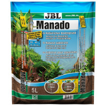 JBL Manado Natural Substrate For Freshwater Aquariums, 5 L