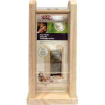 Living World Green Wood And Acrylic Hay Rack, Small