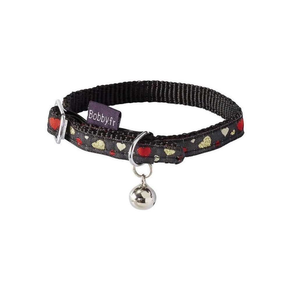 Bobby Lovely Cat Collar, Black