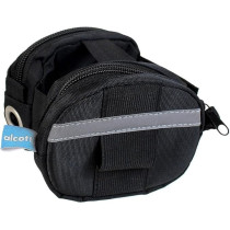 Alcott Retractable Leash Luggage For Small And Medium Leashes, Black
