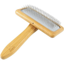 M-Pets Bamboo Slicker Brush, Large