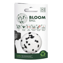 M-Pets Bloom Ball Ii Dog Toy, Black/White