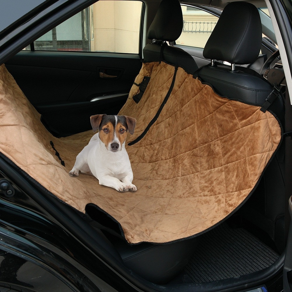 M-Pets Cappuccino Car Blanket, Brown