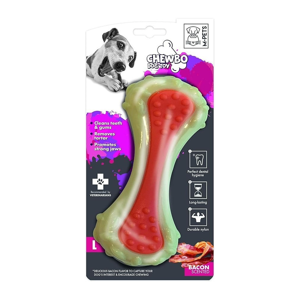 M-Pets Chewbo Choppy Dog Toy, Large