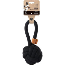 M-Pets Coto Black Loop Ball L Eco Friendly Dog Toy