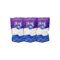 Sea Pearl Cotton Balls 100 Pcs Per Pack, Pack Of 3