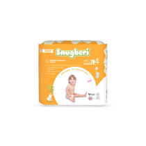 Snugberi Premium Quality Baby Diaper, Large Size 4, Uto 7 To 12 kg, Pack Of 24 Pcs