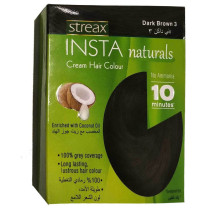 Streax Insta Cream Hair Colour Dark Brown 15ml