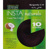 Streax Insta Cream Hair Colour Burgundy 15ml