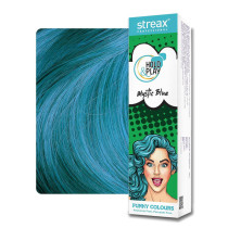 Streax Professional Hold And Play Funky Hair Colour 100g, Mystic Blue